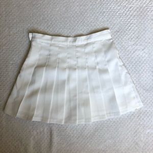 White Tennis Skirt